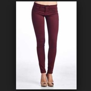 NWOT Flying Monkey Maroon Jeans
